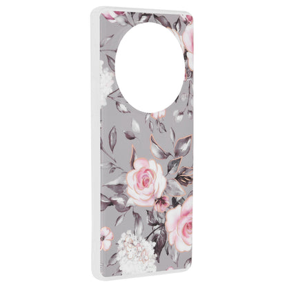 Case for Honor Magic6 Lite, Techsuit, Marble, Gray