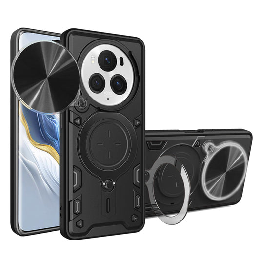 Θήκη για Honor Magic6 Pro, Techsuit, CamGuard Pro, Μαύρο