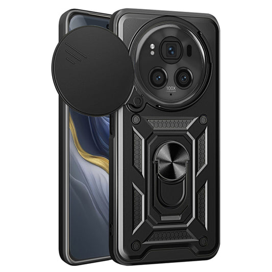 Θήκη για Honor Magic6 Pro, Techsuit, CamShield, Μαύρο