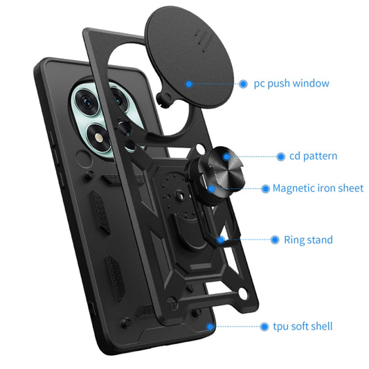 Θήκη για Honor Magic7 Pro, Techsuit, CamShield, Μπλε