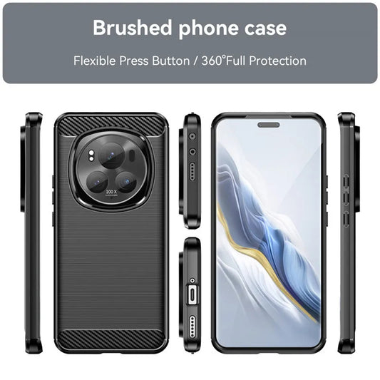 Θήκη για Honor Magic7 Pro, Techsuit, Carbon, Μπλε