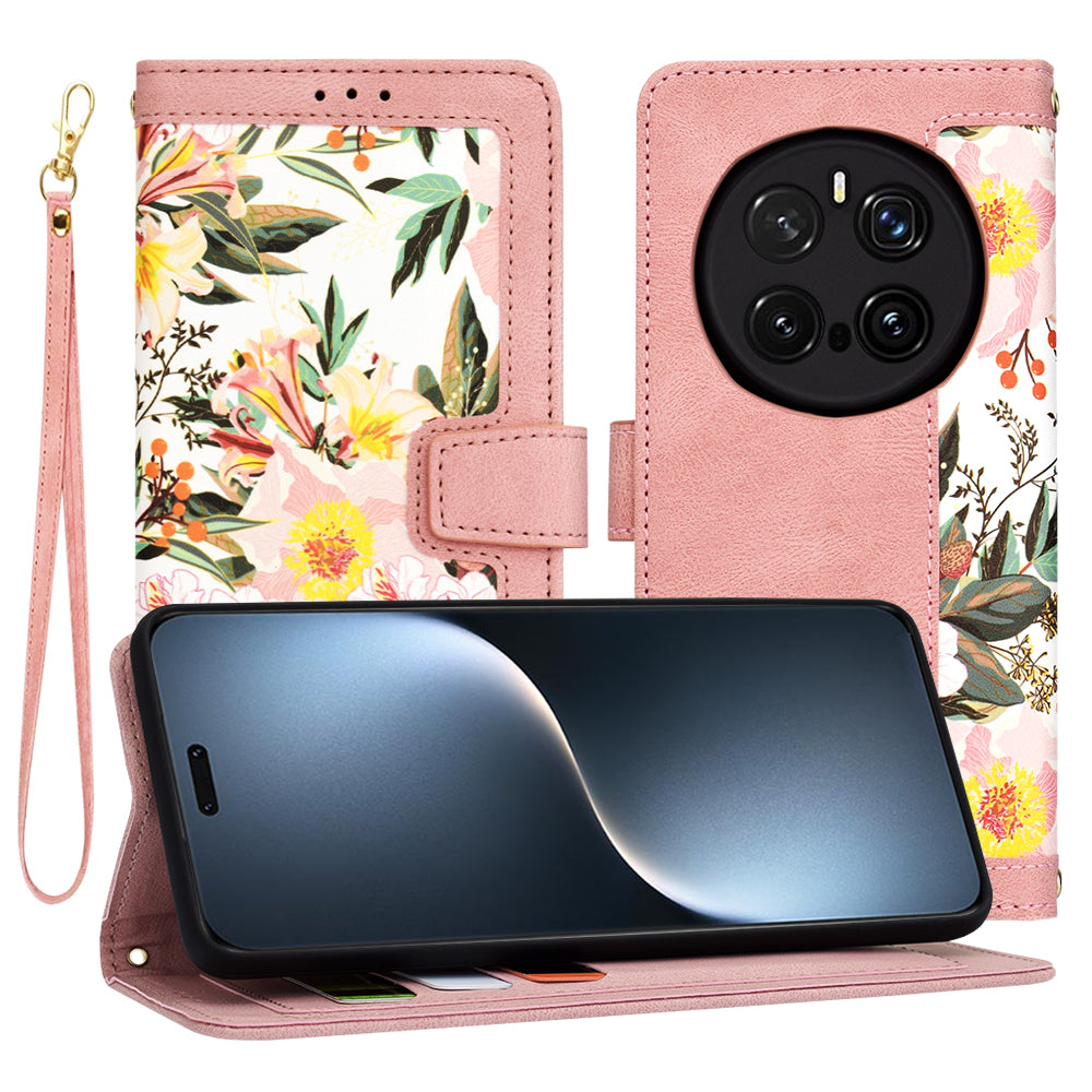 Case for Honor Magic7 Pro, Techsuit, FlipCraft, Pink