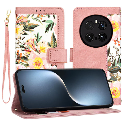 Θήκη για Honor Magic7 Pro, Techsuit, FlipCraft, Ροζ