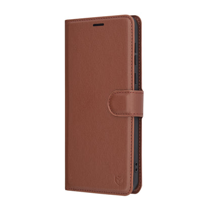 Case for Honor Magic7 Pro, Techsuit, Leather Folio, Brown