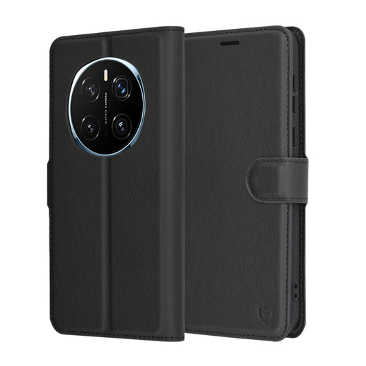 Θήκη για Honor Magic7 Pro, Techsuit, Leather Folio, Μαύρο