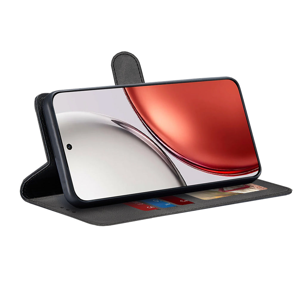 Θήκη για Honor Magic8 Lite, Techsuit, Diary Book, Μαύρη