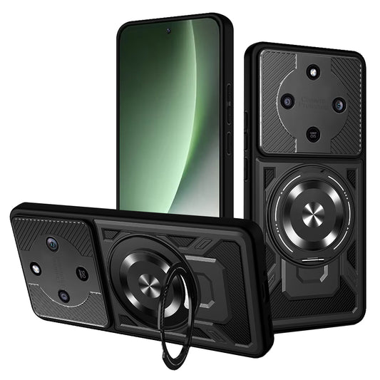 Θήκη για Honor Magic8 Lite, Techsuit, RuggedCam, Μαύρη