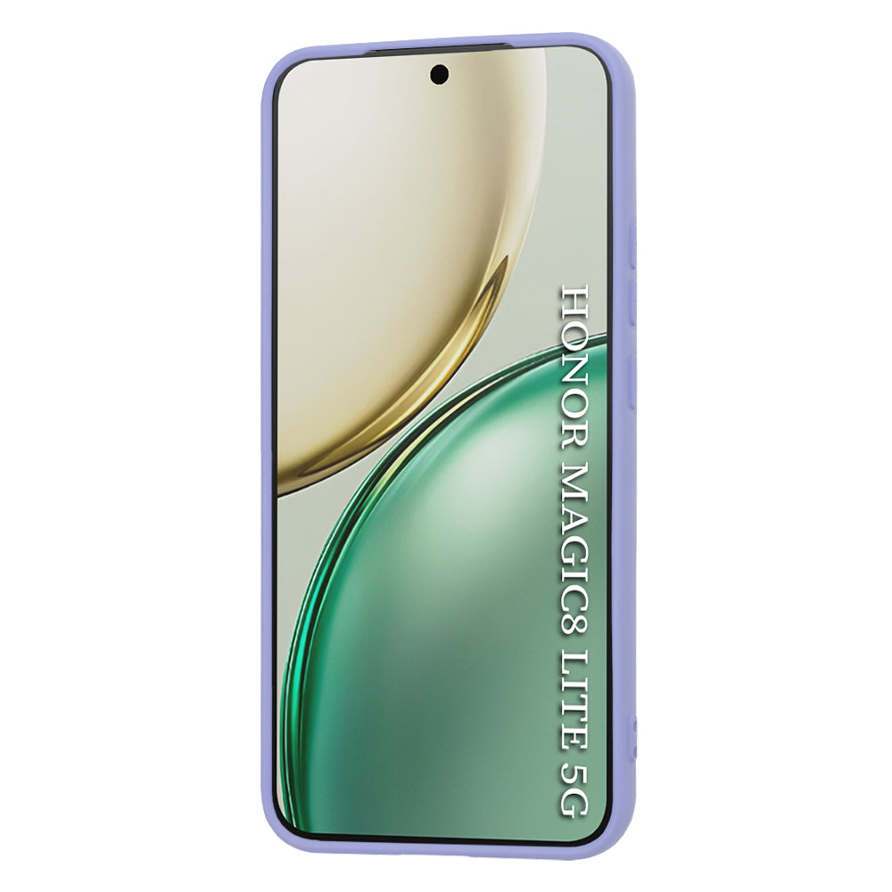 Θήκη για Honor Magic8 Lite, Techsuit, SoftFlex, Ανοιχτό Μωβ
