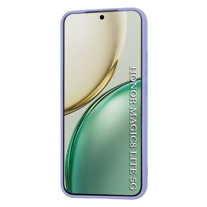 Θήκη για Honor Magic8 Lite, Techsuit, SoftFlex, Ανοιχτό Μωβ