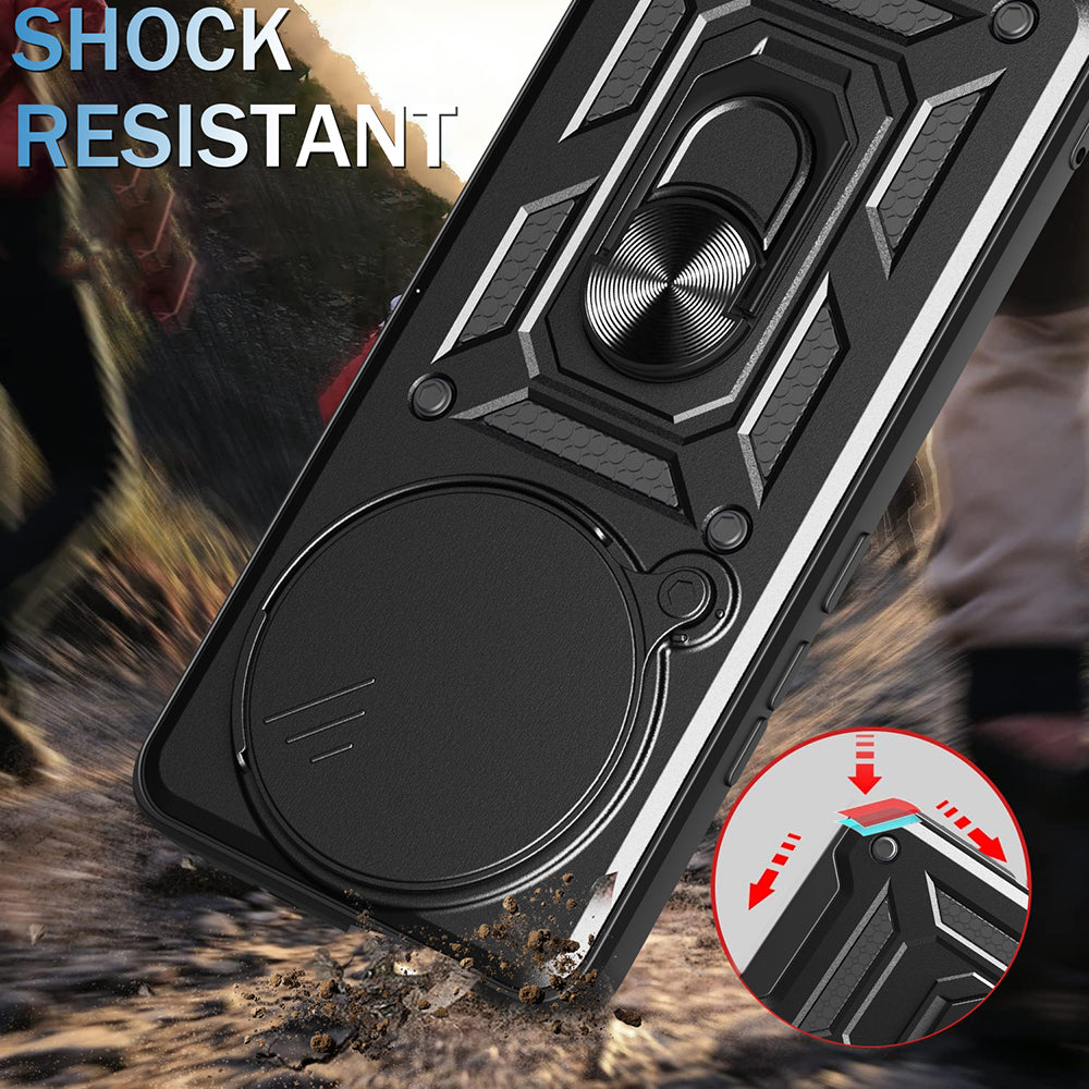 Θήκη για Honor Magic8 Pro, Techsuit, CamShield, Χρυσή