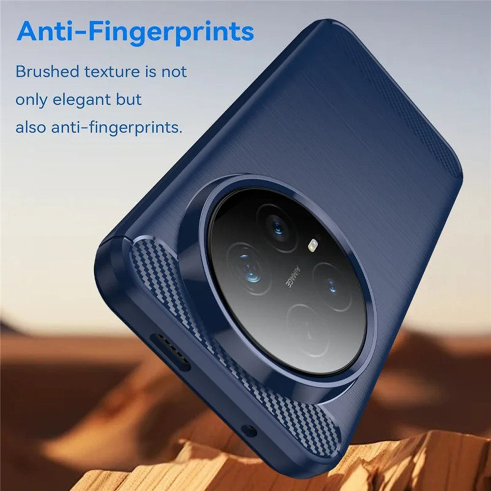 Θήκη για Honor Magic8 Pro, Techsuit, Καρμπόν, Μπλε