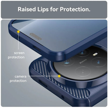 Θήκη για Honor Magic8 Pro, Techsuit, Καρμπόν, Μπλε