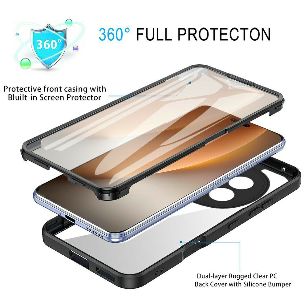Θήκη για Honor Magic8 Pro, Techsuit, ColorVerse 360, Μωβ