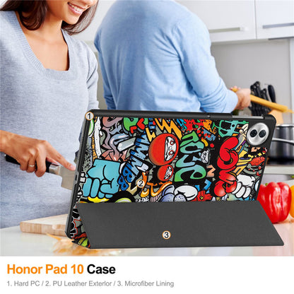 Θήκη για Honor Pad 10, Techsuit, FoldPro Urban Vibe, Πολύχρωμο