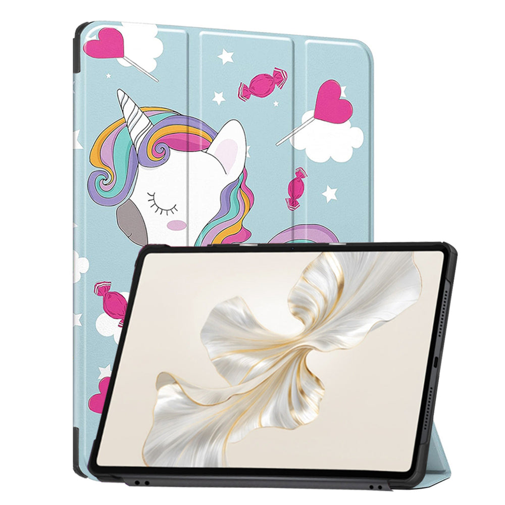 Θήκη για Honor Pad 9, Techsuit, FoldPro Unicorn, Πολύχρωμο
