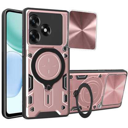 Case for Honor X5c Plus, Techsuit, CamGuard Pro, Rose Gold
