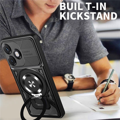 Θήκη για Honor X5c Plus, Techsuit, RuggedCam, Γκρι