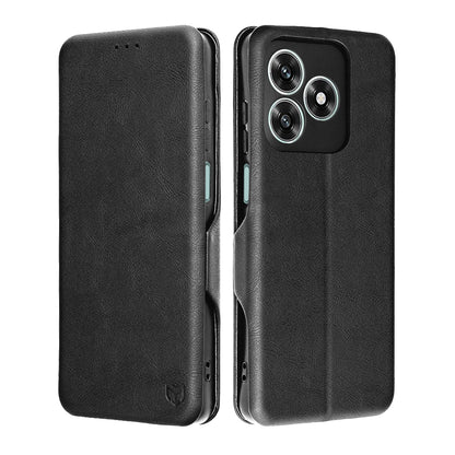 Θήκη για Honor X5c Plus, Techsuit, Safe Wallet Plus, Μαύρη