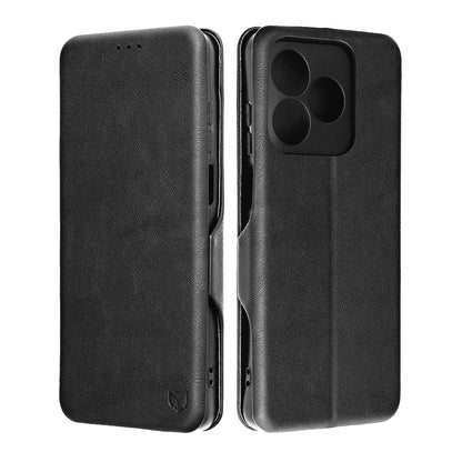 Θήκη για Honor X5c Plus, Techsuit, Safe Wallet Plus, Μαύρη