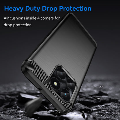 Θήκη για Honor X6a, Techsuit, Carbon, Μαύρο