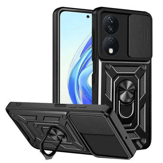 Θήκη για Honor X7b 5G / 90 Smart / X7b 4G, Techsuit, CamShield, Μαύρο