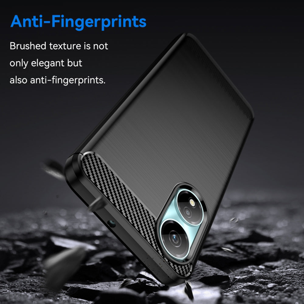 Θήκη για Honor X7b 5G / 90 Smart / X7b 4G, Techsuit, Carbon, Μαύρο
