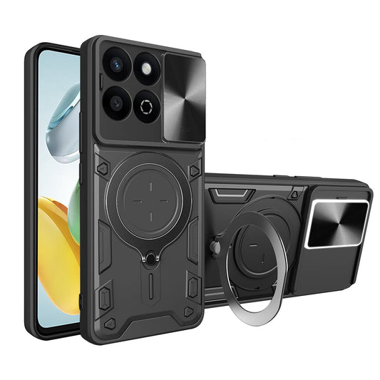 Θήκη για Honor X7c / 200 Smart, Techsuit, CamGuard Pro, Μαύρο