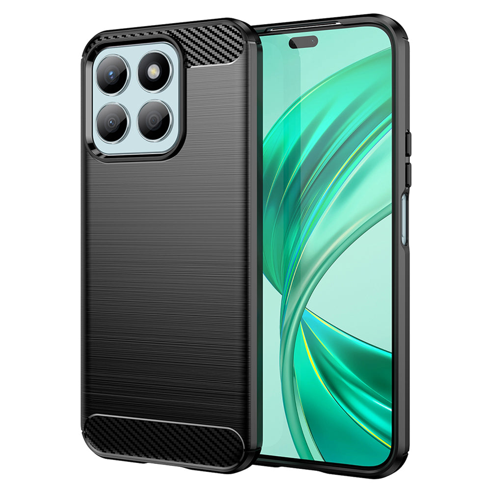 Θήκη για Honor X8b, Techsuit, Carbon, Μαύρο