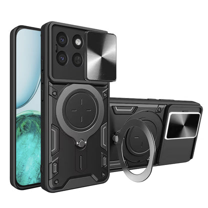 Θήκη για Honor X8c, Techsuit, CamGuard Pro, Μαύρη