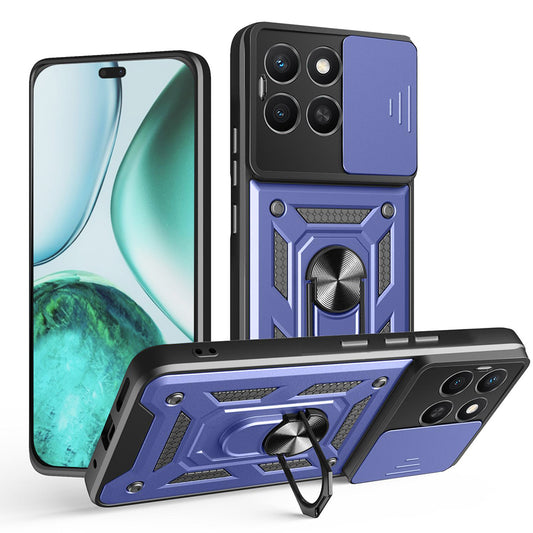 Θήκη για Honor X8c, Techsuit, CamShield, Μπλε