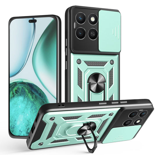 Θήκη για Honor X8c, Techsuit, CamShield, Πράσινο