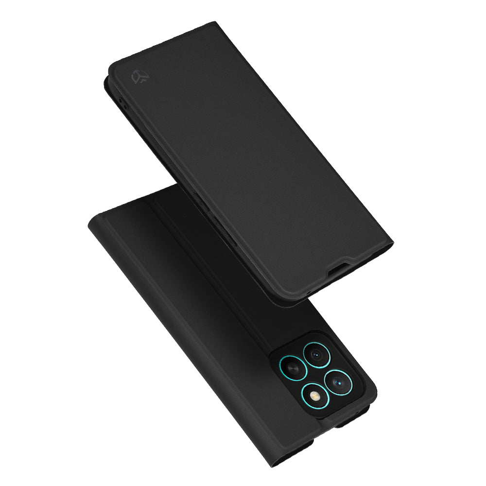Θήκη για Honor X8c, Techsuit, Magskin Book, Μαύρη