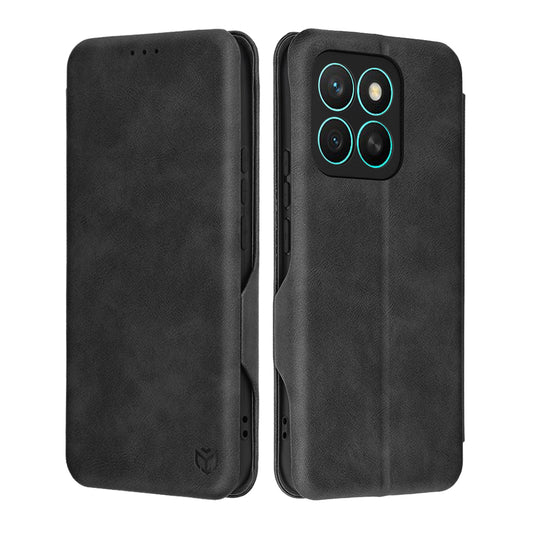 Θήκη για Honor X8c, Techsuit, Safe Wallet Plus, Μαύρο