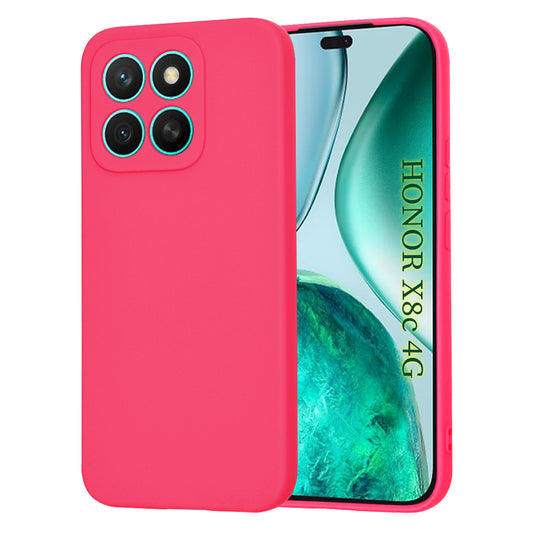 Θήκη για Honor X8c, Techsuit, SoftFlex, Σκούρο Ροζ