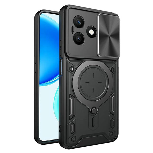 Θήκη για Honor X8d, Techsuit, CamGuard Pro, Μαύρη