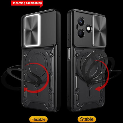 Θήκη για Honor X8d, Techsuit, CamGuard Pro, Μαύρη