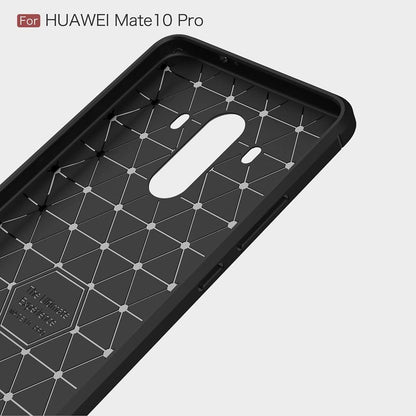 Case for Huawei Mate 10 Pro, Techsuit, Carbon, Black