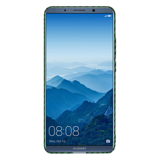 Case for Huawei Mate 10 Pro, Techsuit, Carbonite FiberShell, Green