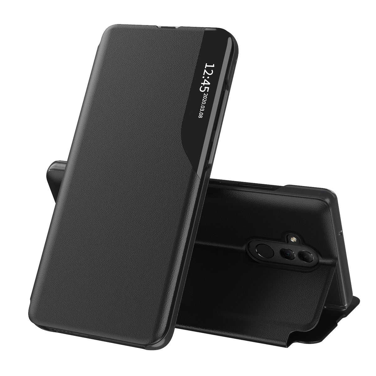 Θήκη για Huawei Mate 20 Lite, Techsuit, eFold, Μαύρη
