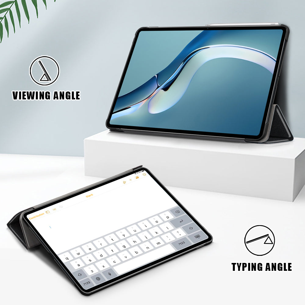 Θήκη για Huawei MatePad Pro 12.6 (2021), Techsuit, FoldPro, Μαύρο