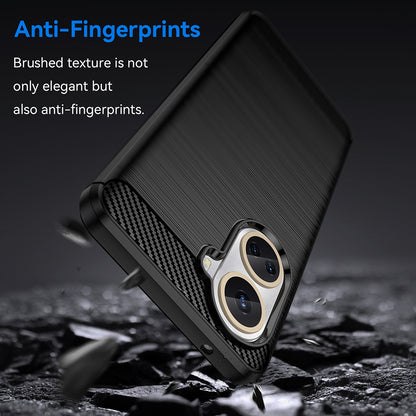 Θήκη για Huawei nova 10 SE, Techsuit, Carbon, Μαύρο