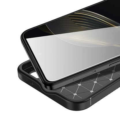 Case for Huawei nova 12s / nova 11, Techsuit, CarbonFiber, Black