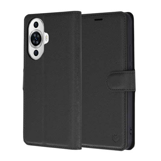 Θήκη για Huawei nova 12s / nova 11, Techsuit, Leather Folio, Μαύρο