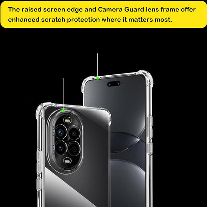 Case for Huawei nova 13 Pro, Techsuit, Shockproof Clear, Transparent