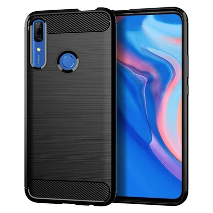 Θήκη για Huawei P Smart Z, Techsuit, Carbon, Μαύρο