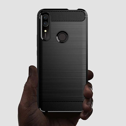Θήκη για Huawei P Smart Z, Techsuit, Carbon, Μαύρο