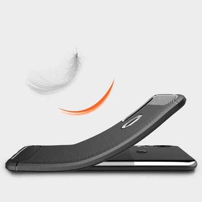 Θήκη για Huawei P Smart Z, Techsuit, Carbon, Μαύρο
