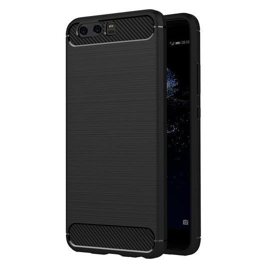 Θήκη για Huawei P10 Plus, Techsuit, Carbon, Μαύρο