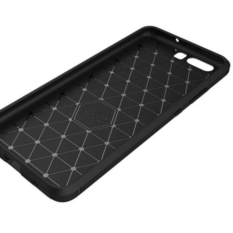 Θήκη για Huawei P10 Plus, Techsuit, Carbon, Μαύρο