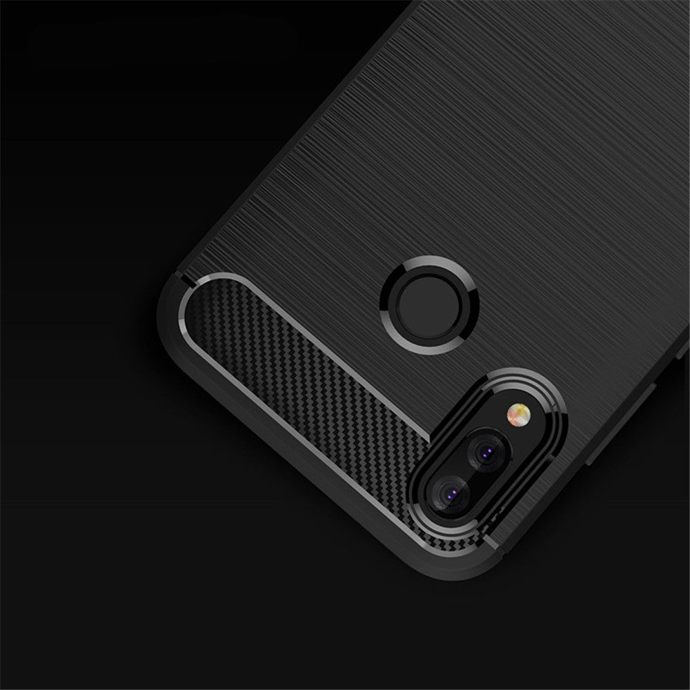 Θήκη για Huawei P20 Lite, Techsuit, Carbon, Μαύρο